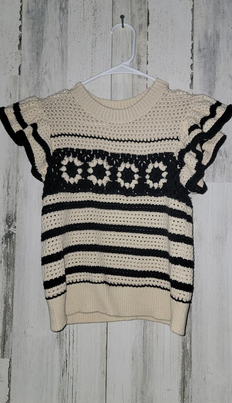 Rails Penelope Flutter Sleeve Open Knit Top - Picture 2 of 5